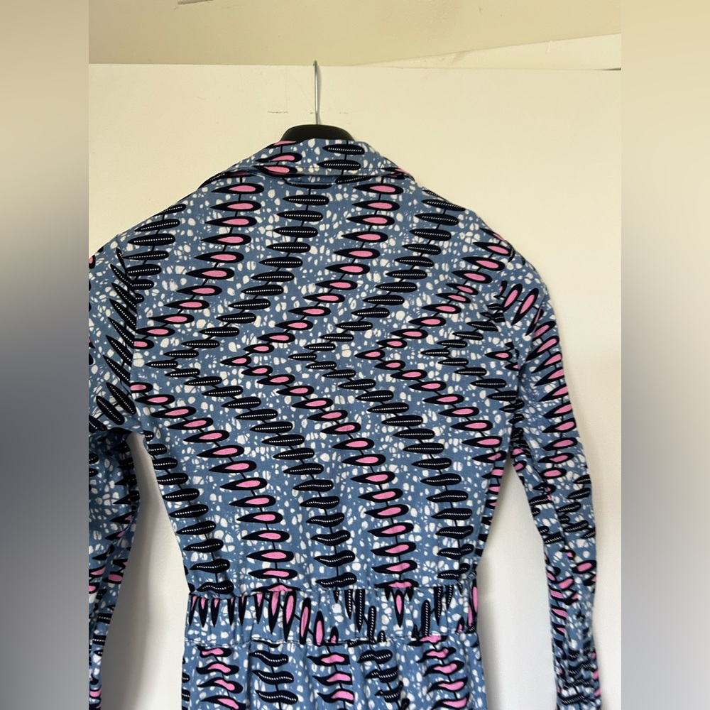 OFUURE “Ime” blue African print jumpsuit - size Small - Picture 4 of 5